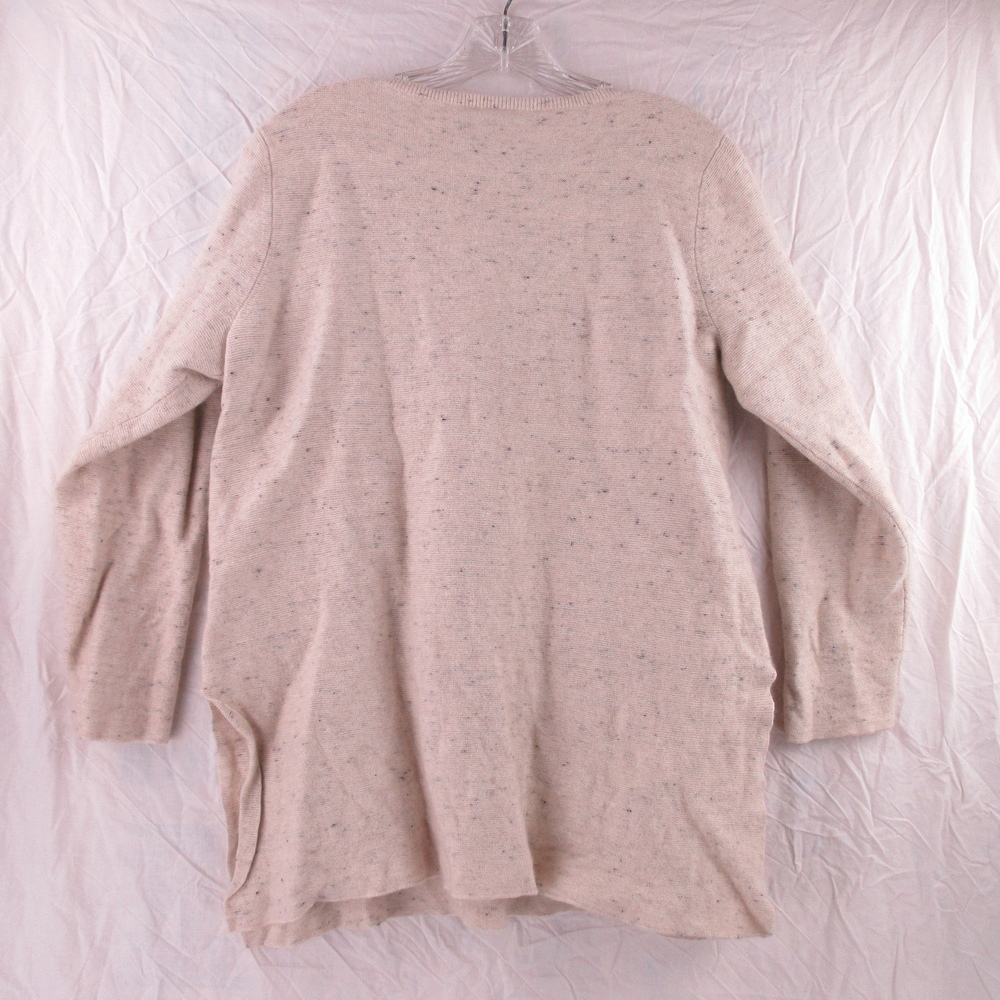 Eileen Fisher Slit-Hem Tunic Sweater Size XL elevated refined heritage - Picture 2 of 10